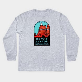 Bryce Canyon National Park, Utah Kids Long Sleeve T-Shirt